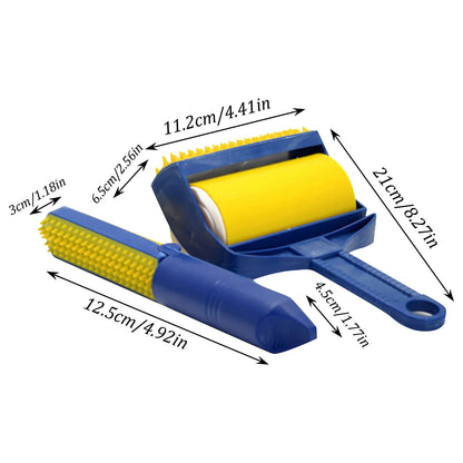 1PCS Reusable Sticky Tool Pet Hair Remover Roller Stick It Roller Sticky Washable Lint Rollers for Clothes Furnitures Carseats